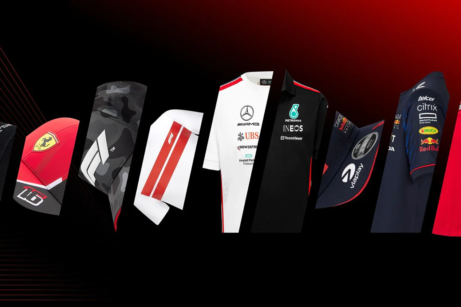 F1 Store hero banner